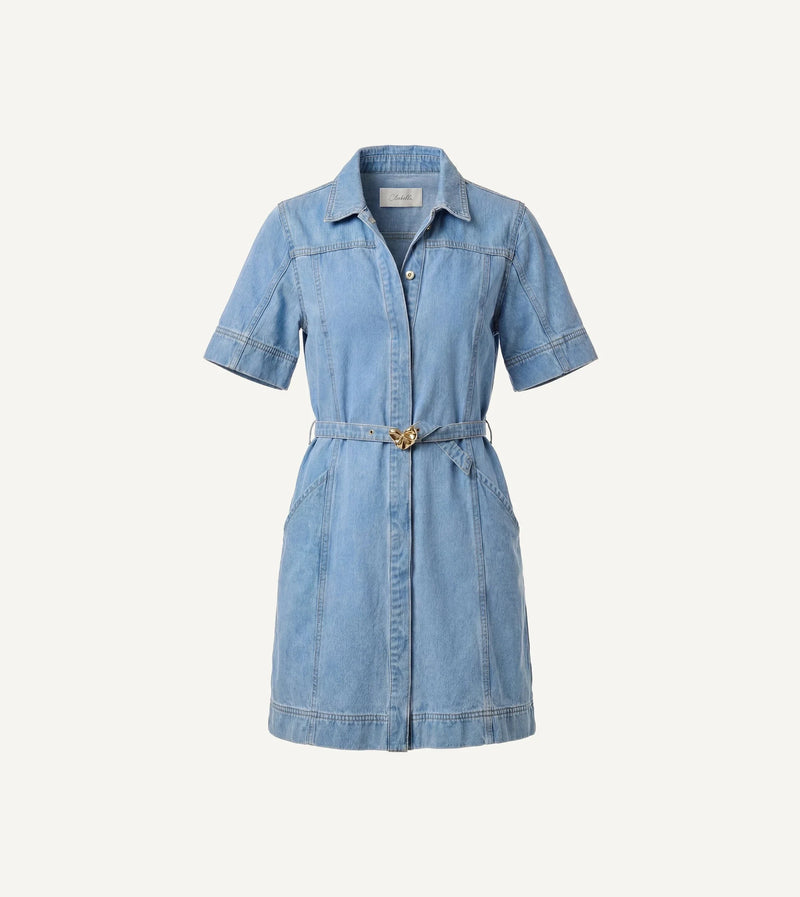 Cleobella - Whitney Denim Dress -  Light Denim
