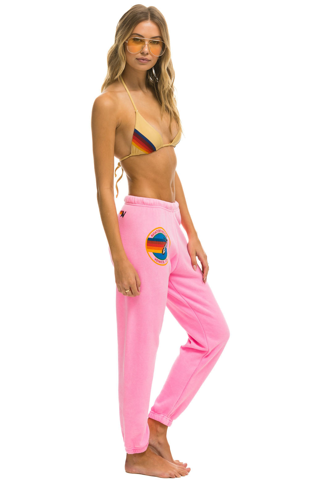Aviator Nation - Aviator Nation Sweatpants - Neon Pink