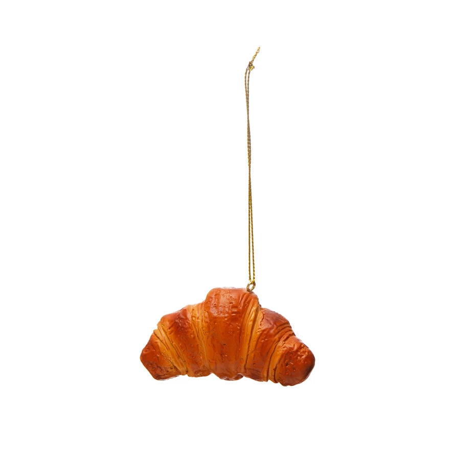 Load image into Gallery viewer, Resin Croissant Ornament
