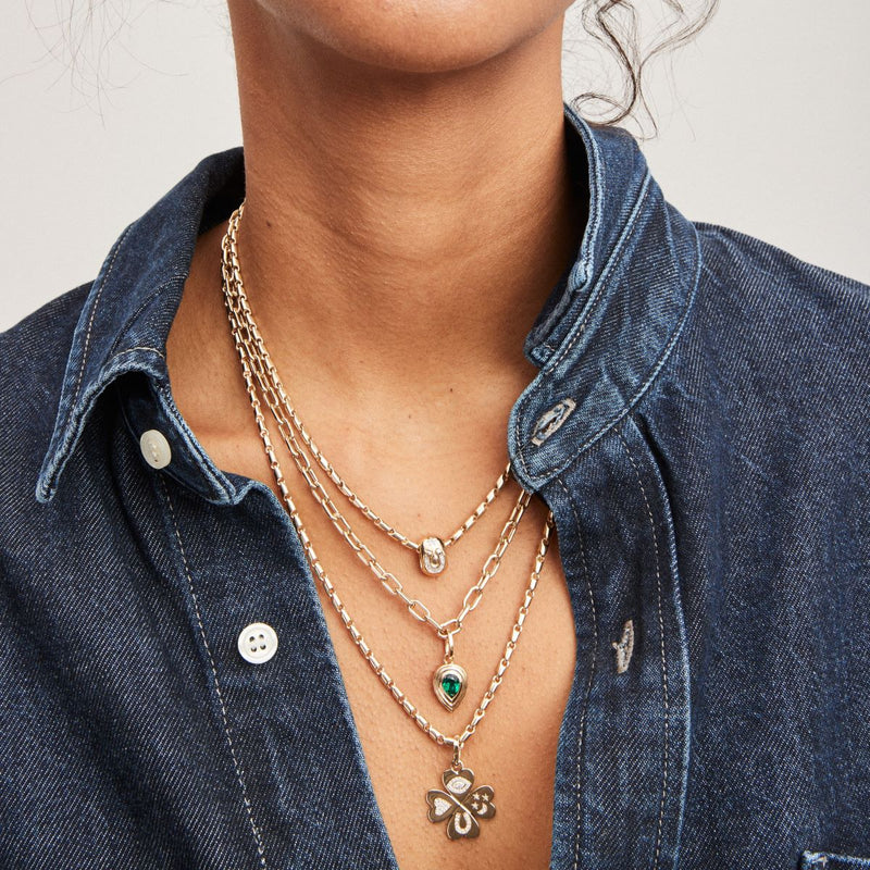 Adina Reyter - Baguette Horseshoe Lucky Big Bead