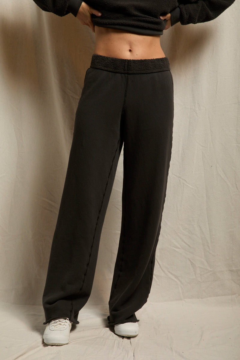 Marley Pants in True Black, styled