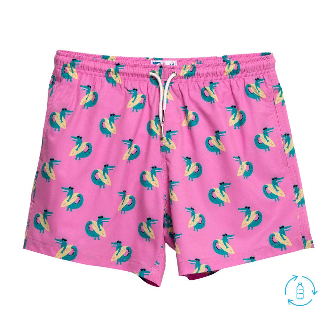 Load image into Gallery viewer, Surfing Crocs Classic Swim Trunks
