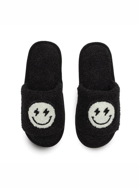 Black Bolt Slide Slipper