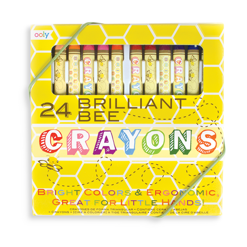 24 Pack Brilliant Bee Crayons