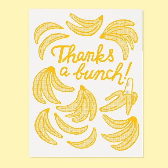 Banana Thank You Card