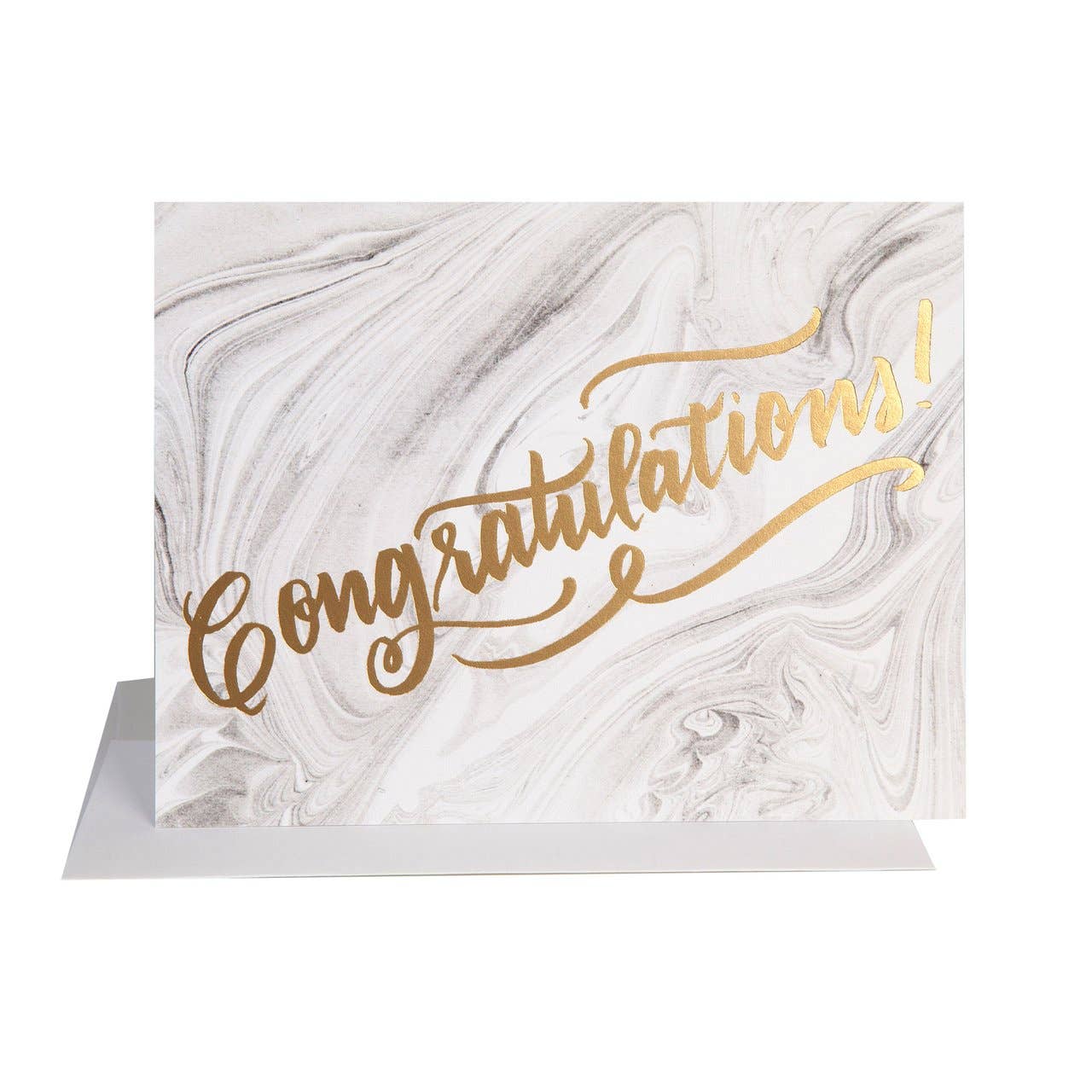 Load image into Gallery viewer, Congratulations Marble Congrats Card
