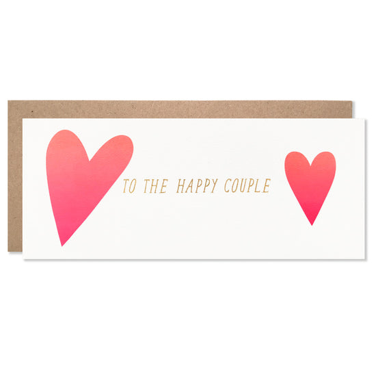Load image into Gallery viewer, Wedding / To The Happy Couple Hearts
