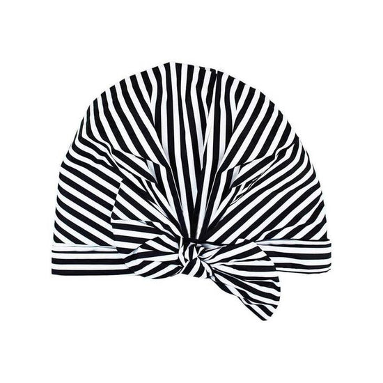  Stripes Luxe Shower Cap