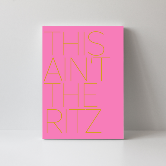 This Ain't The Ritz Decorative Book