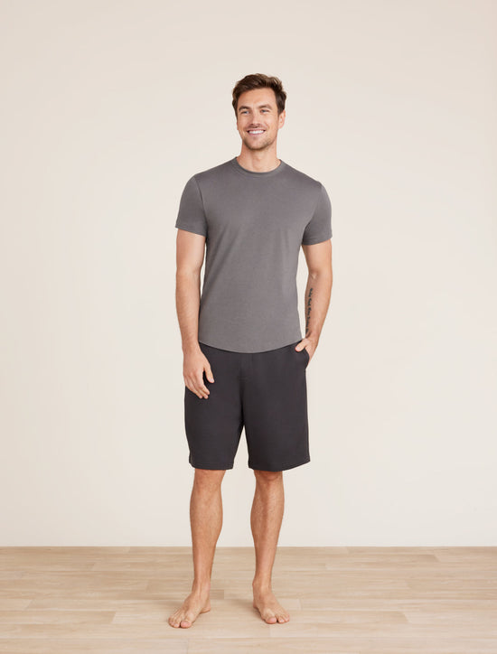 Malibu Collection Men's Washed Jersey Short Sleeve Crew