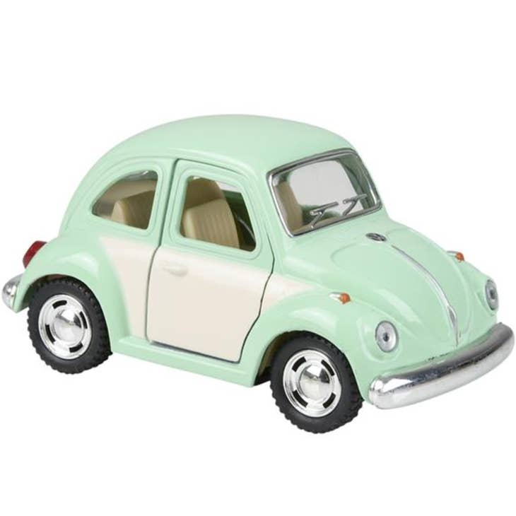 Die Cast-Pull Back 1967 VW Classic Beetle 4" - Green