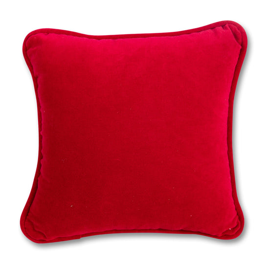 Festive AF Needlepoint Pillow - Red