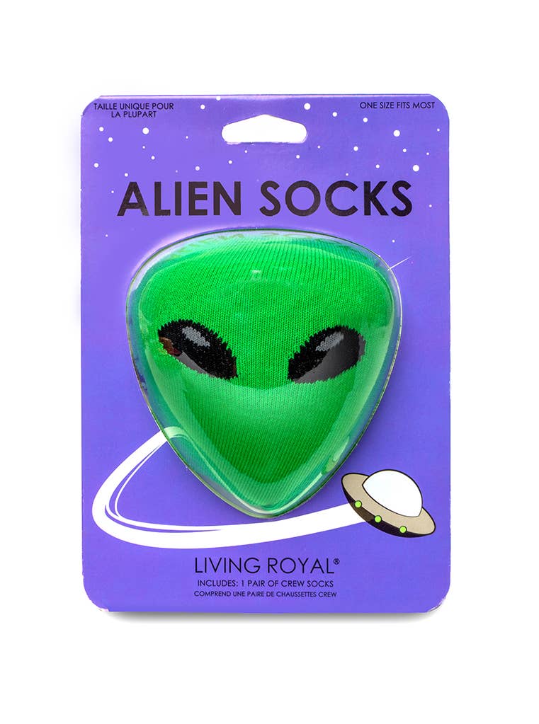 Load image into Gallery viewer, Alien 3D Socks
