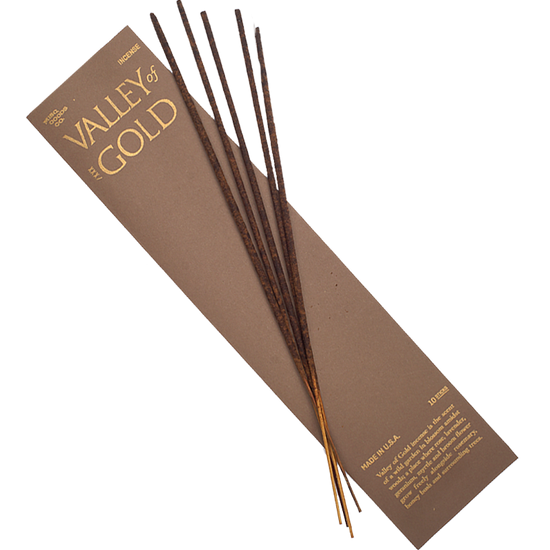 Valley of Gold Stick Incense (10 sticks)