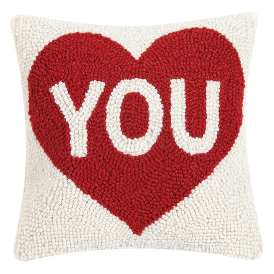 Load image into Gallery viewer, Heart You Hook Pillow 
