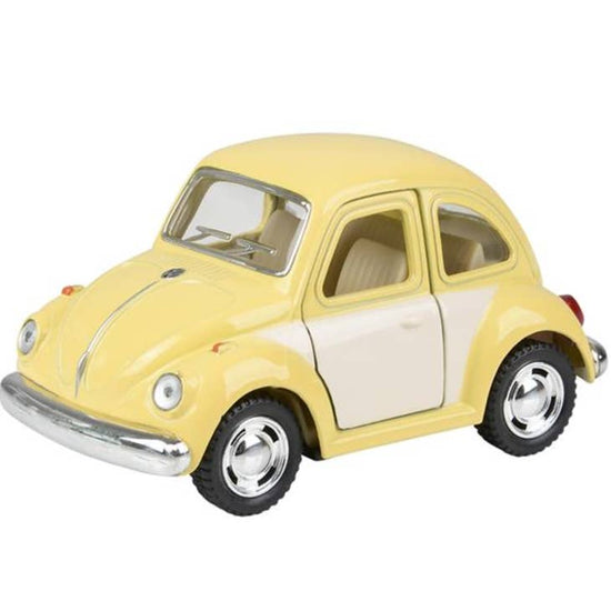 Load image into Gallery viewer, Die Cast-Pull Back 1967 VW Classic Beetle 4&amp;quot; - Yellow
