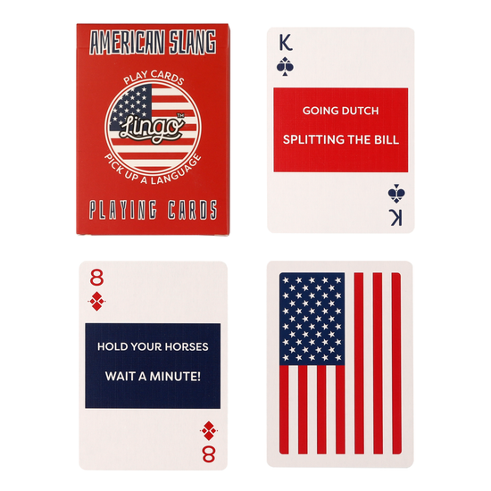 American Slang Playing Cards