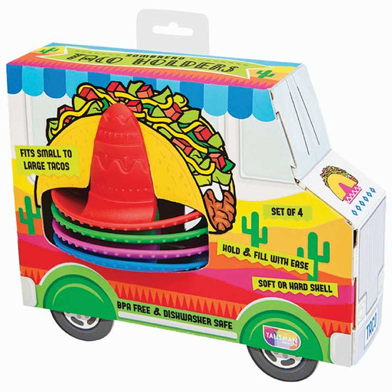 Load image into Gallery viewer, Sombrero Taco Holders - Set of 4
