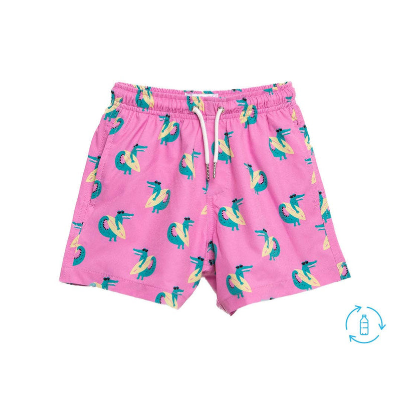 Surfing Crocs Kids Swim Trunks