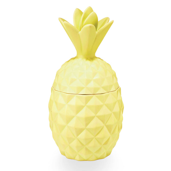 Load image into Gallery viewer, Pineapple Cilantro Pineapple Ceramic Candle
