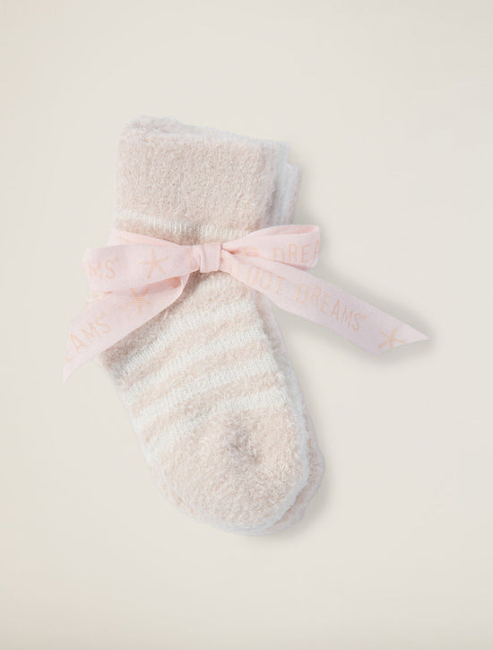 CozyChic Two Pair Infant Sock Set