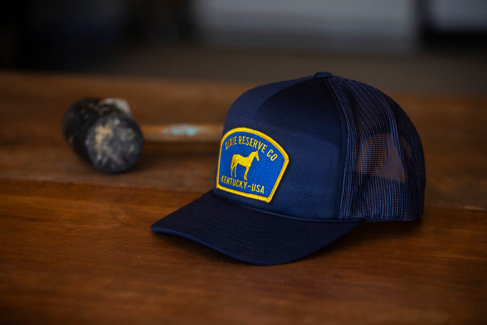Load image into Gallery viewer, Trucker Hat Navy
