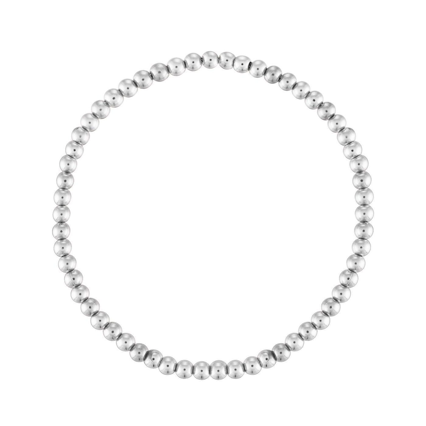 Load image into Gallery viewer, Ball Bracelet - 4MM Sterling Silver

