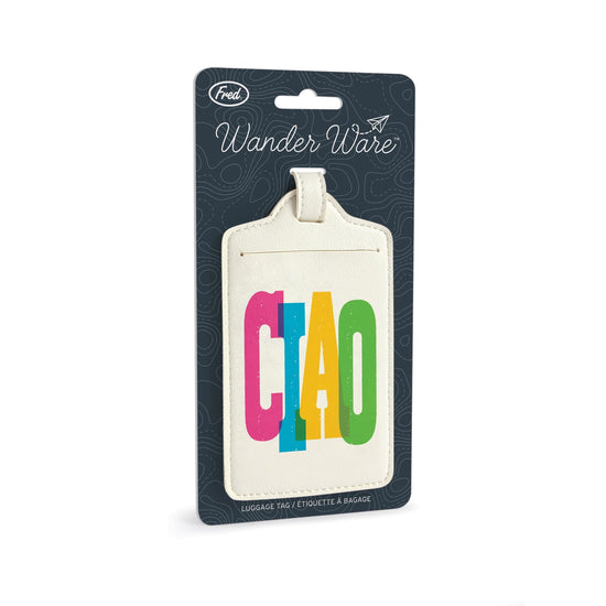 Wander ware Ciao Luggage Tag