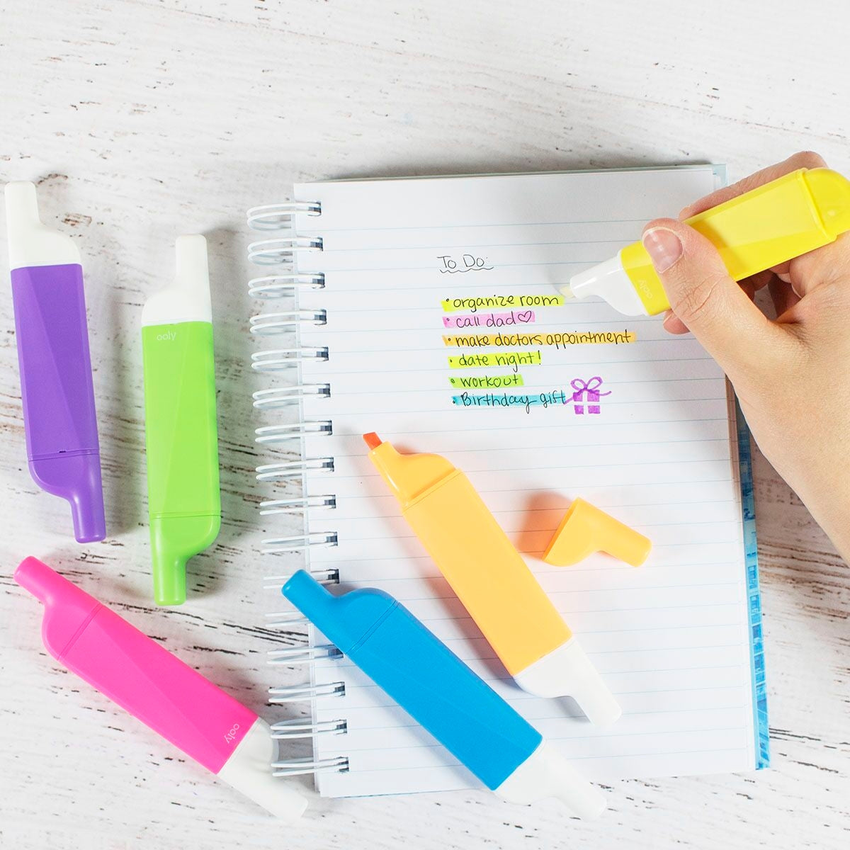 Load image into Gallery viewer, Do-Overs Erasable Highlighters Bold Neon Colors
