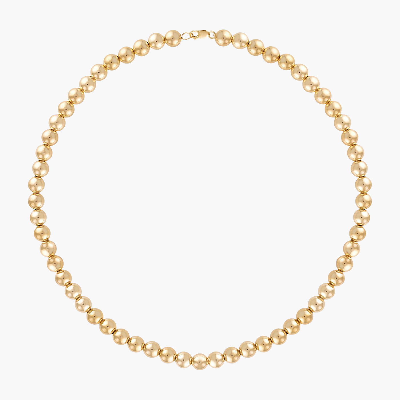 Load image into Gallery viewer, 7MM Ball Necklace - 16&amp;quot;
