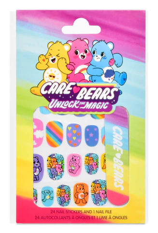 Load image into Gallery viewer, Care Bears Nail Stickers and Nail File Set
