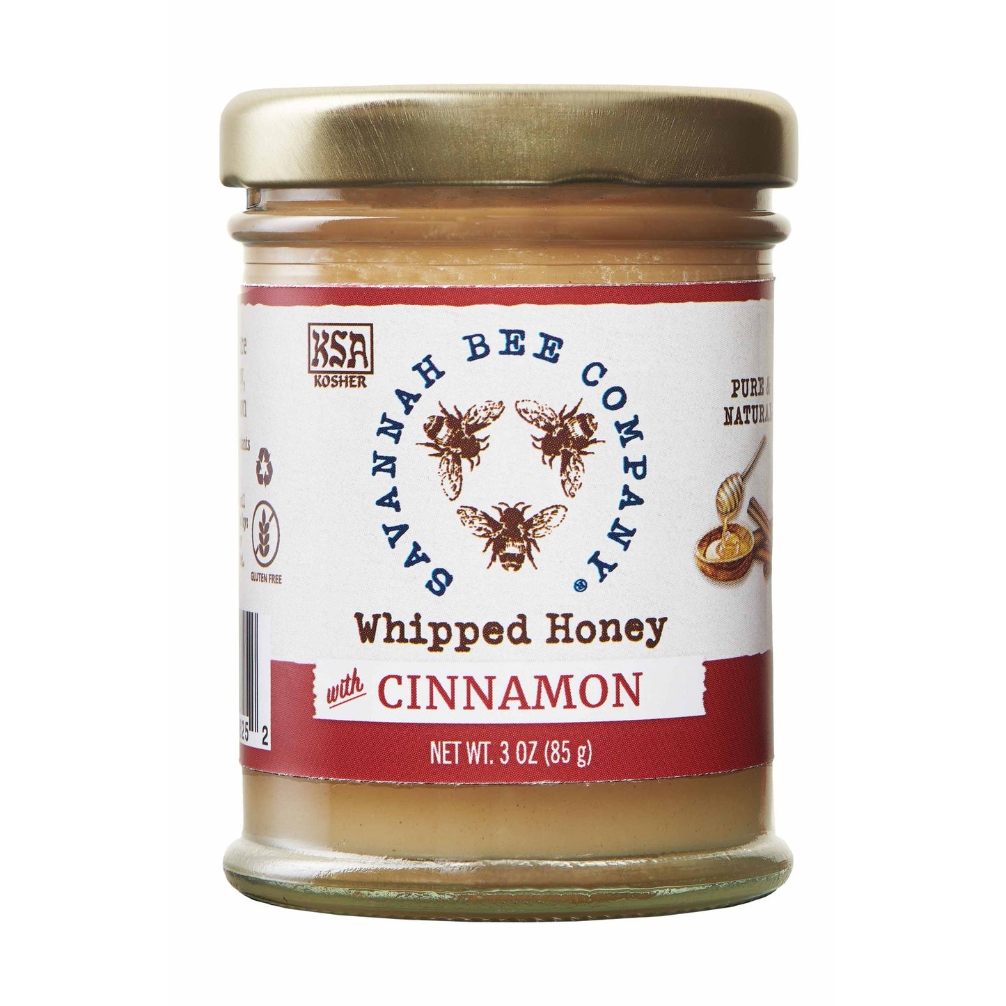 Load image into Gallery viewer, Whipped Honey w/Cinnamon - 3oz
