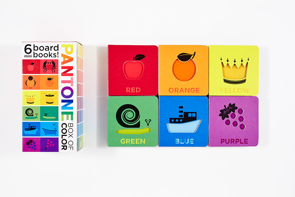 Pantone: Box Of Color: 6 Mini Board Books