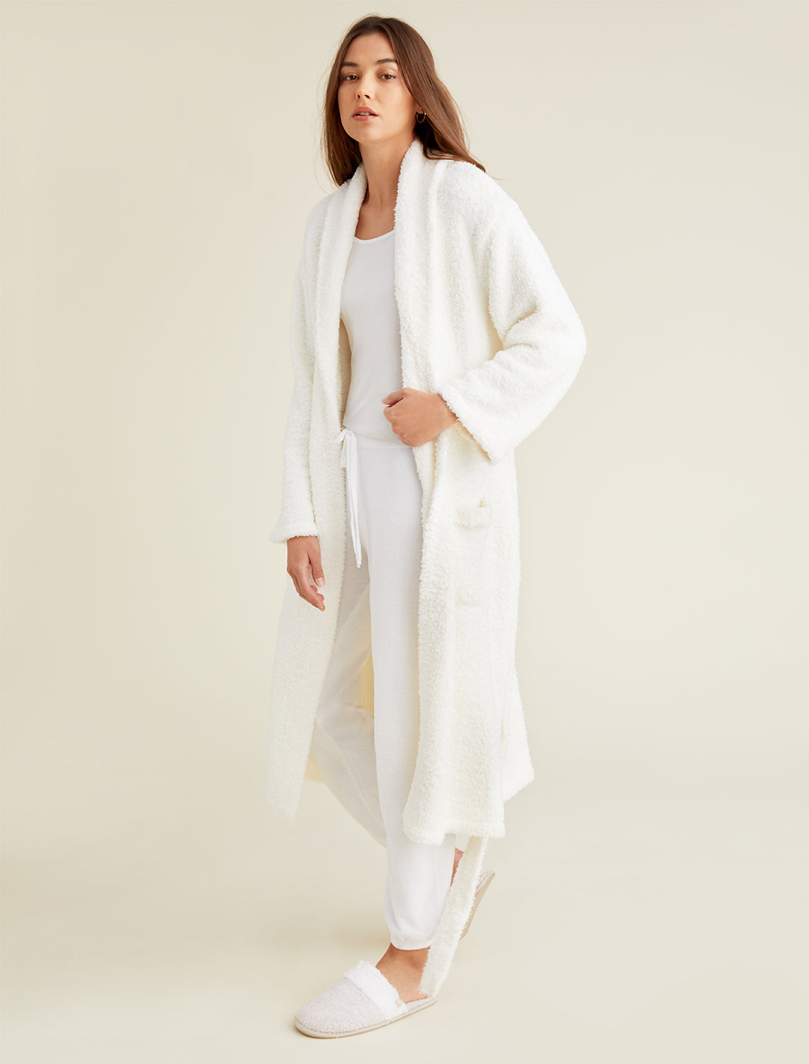Load image into Gallery viewer, CozyChic Adult Robe White
