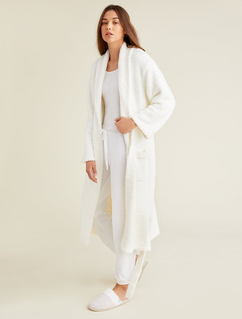 CozyChic Adult Robe White