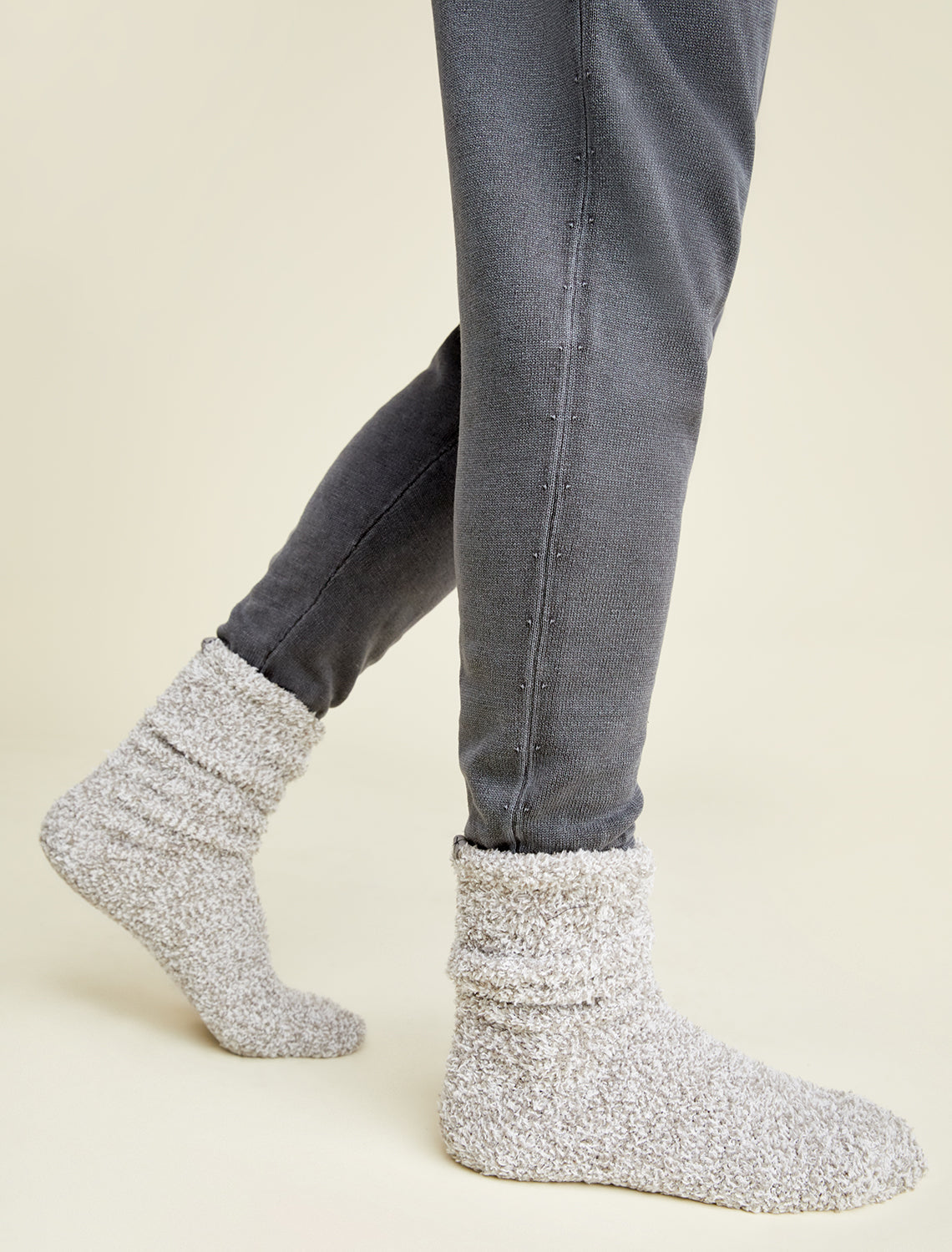 Barefoot Dreams Kids CozyChic® Heathered Socks