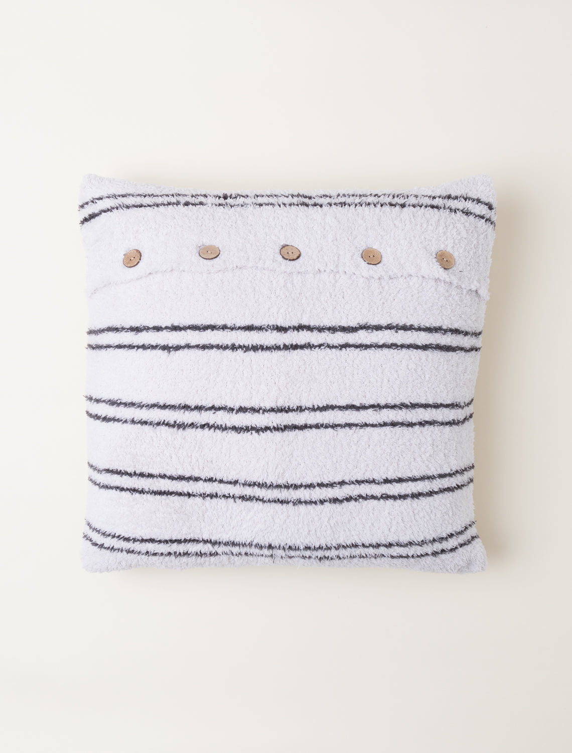 Load image into Gallery viewer, CozyChic Striped Pillow Pillow &amp;amp; Insert - Almond _graphite
