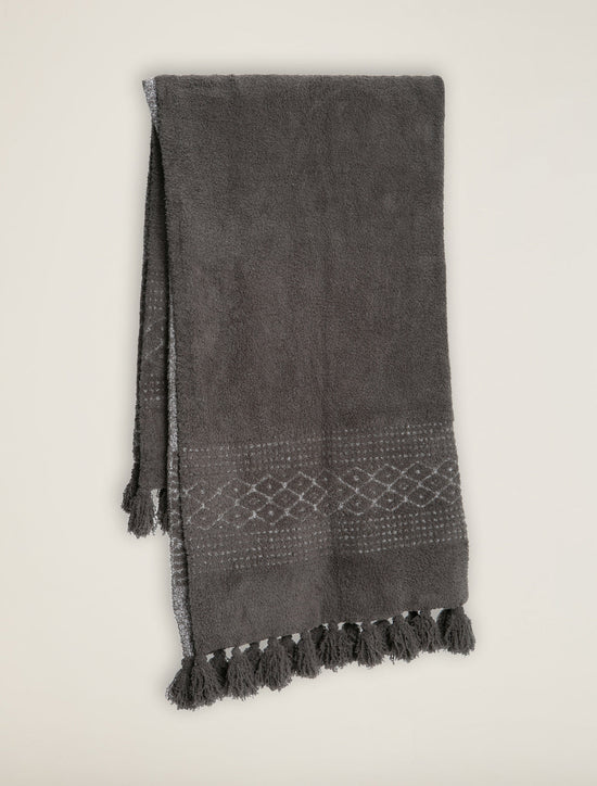CozyChic Luxe Casa Throw CHarcol