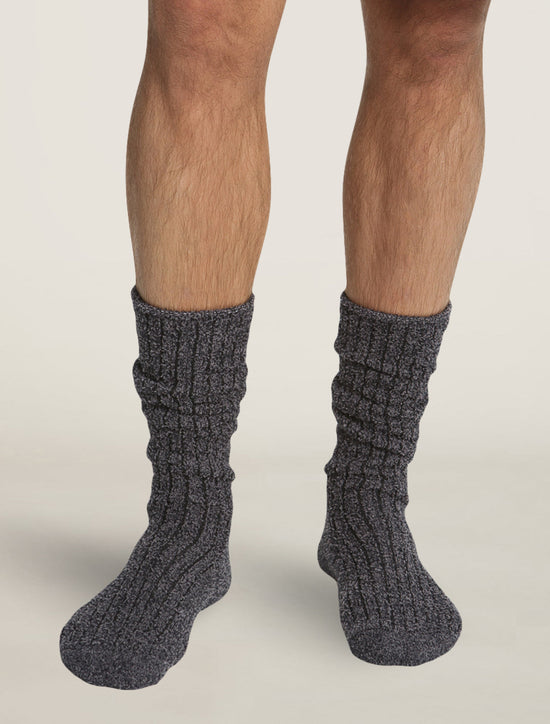 CozyChic Men's Ribbed Socks - Carbon