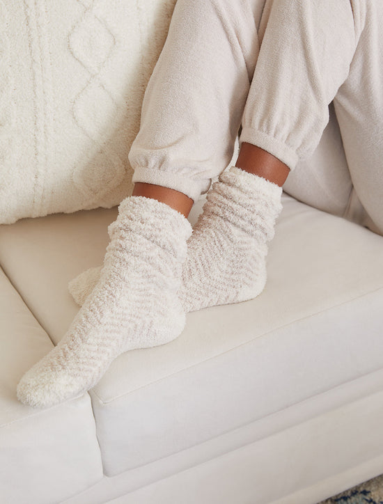 CozyChic Herringbone Socks for Women