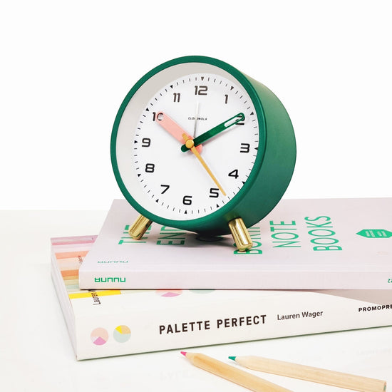 Studio Miami Green Alarm Clock