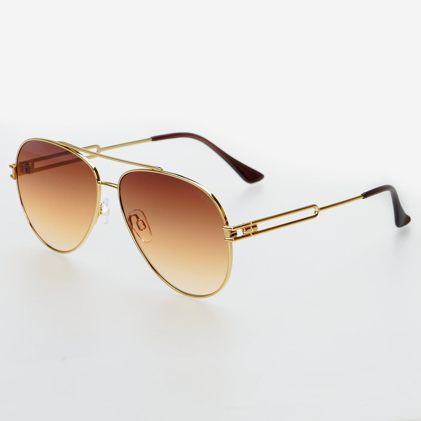 Gold Brown Sunglasses