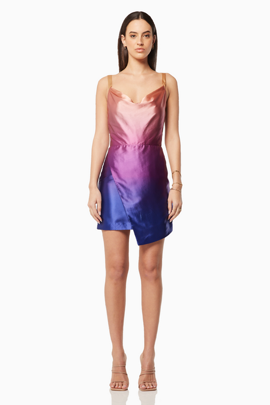 Ombre Multi Transference Dress For Women
