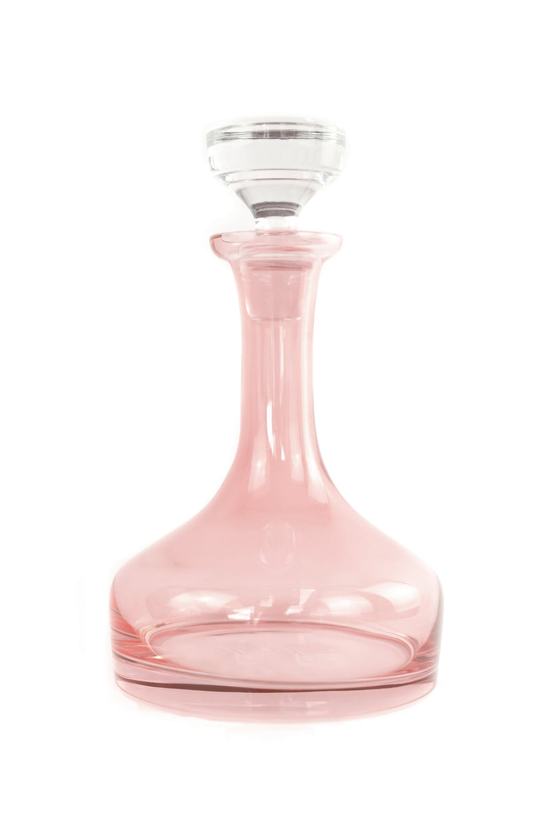Estelle Vogue Glass Decanter - Rose