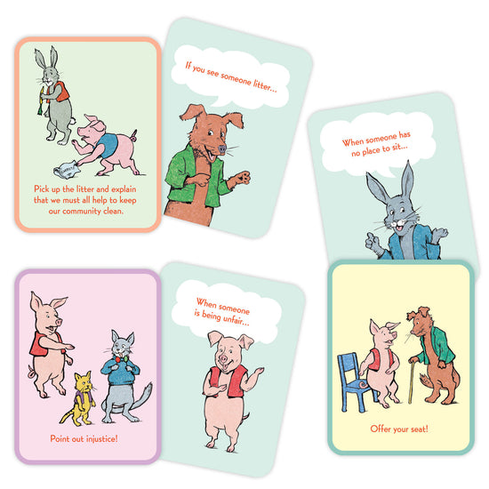 Good Citizenship Flash Cards For Kids