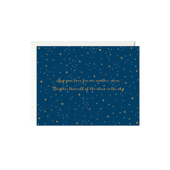 Stars in the Sky Gold Foil Card