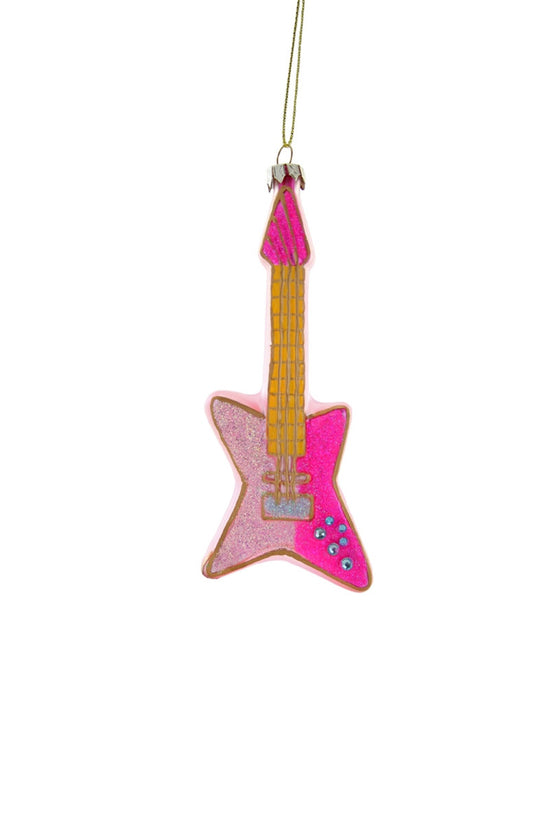 Load image into Gallery viewer, Electric Guitar Pink Ornament
