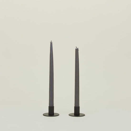 Essential Metal Candle Black Holders