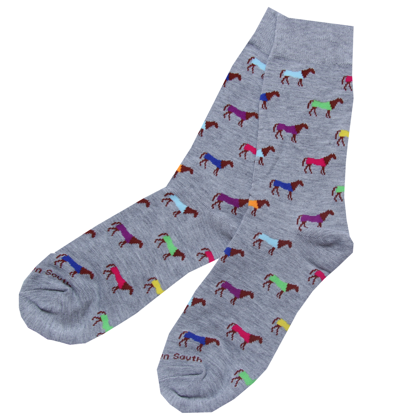 Load image into Gallery viewer, Multi Color Horse Socks
