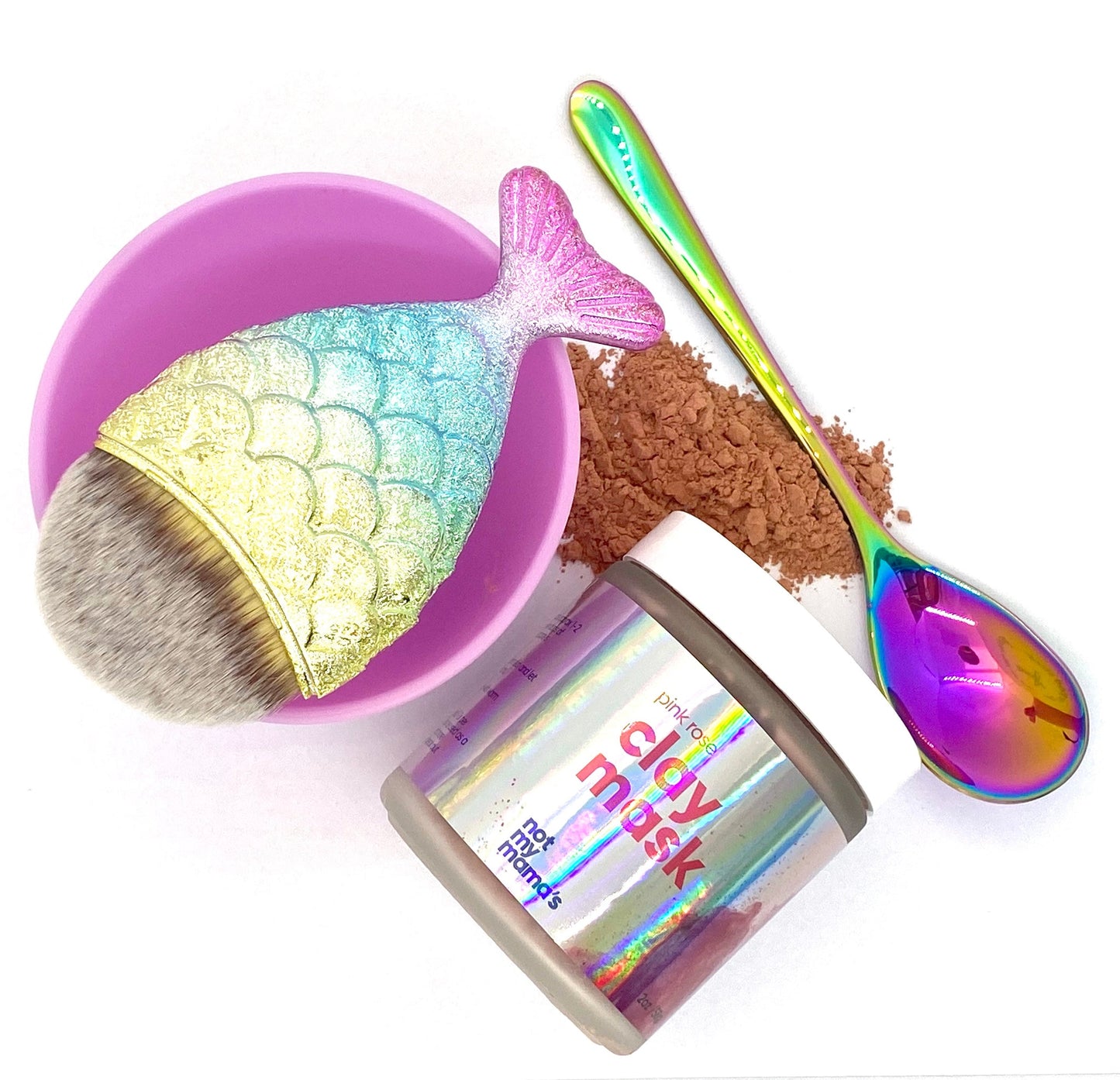 Load image into Gallery viewer, All Natural Mermaid Face Mask Kit for Kids - DIY
